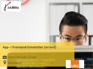 App- / Frontend-Entwickler (m/w/d) - Rheinbach