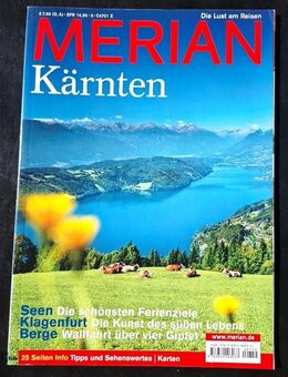 Merian Kärnten (Merian-Hefte) Reise Reisemagazin Reiseführer Reisezeitschrift - Essen
