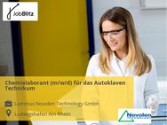 Chemielaborant (m/w/d) für das Autoklaven Technikum - Ludwigshafen (Rhein)
