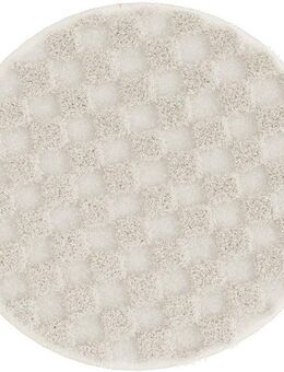 OTTO home Badematte Naala, Badvorleger, Badezimmer Teppich, sehr weich, Höhe 20 mm, rutschhemmend beschichtet, fußbodenheizungsgeeignet, schnell trocknend, Polyester, rund, Karo-Muster, auch als 2-teiliges Set erhältlich, Made in Europe