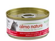 5 + 1 gratis! 6 x 70 g Almo Nature HFC - Huhn mit Hühnerleber