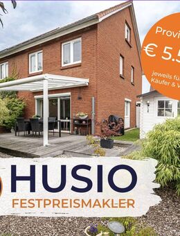 Modernes Endreihenhaus mit überdachter Terrasse und Doppelcarport in bevorzuger Wohnlage - Bad Oldesloe