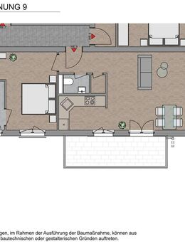 Exkusive 2 Zimmer Etagen-Wohnung zur Miete-Erstbezug - Oberhausen