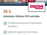 Orion Erotik 25 % Gutschein - Solingen (Klingenstadt)