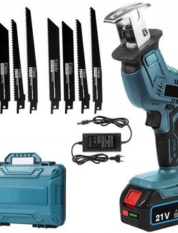 Akku Säbelsäge Stichsäge 21V 3000mAh Akku Set und Koffer - Wuppertal