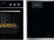 AEG Elektro-Herd-Set Serie 5000 HH24HSPI, Pyrolyse-Selbstreinigung, Hob2Hood, AirFry-Funktion