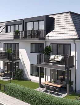 Stylische 1,5-Zimmer-Wohnung mit Terrasse und Garten - München