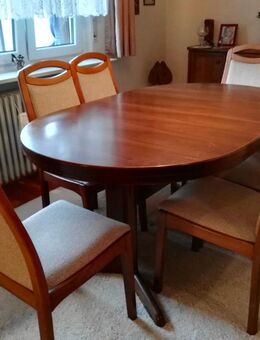Esszimmer Möbel Komplett Set 6 Stühle, Tisch, Kommode und Vitrine - Wildberg (Baden-Württemberg)