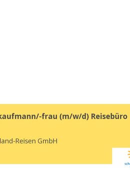 Tourismuskaufmann/-frau (m/w/d) Reisebüro - Wetzlar