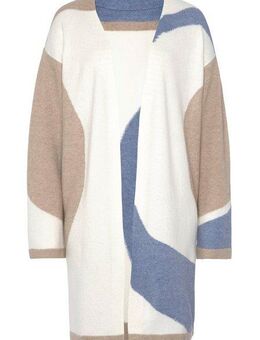 LASCANA Longstrickjacke mit Muster, weicher Cardigan, bequeme Passform
