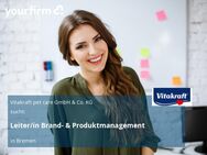 Leiter/in Brand- & Produktmanagement - Bremen