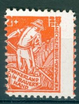 Mecklenburg-Vorpommern postfrisch Nr. 25 ohne Falz oder Falzrückstände - Porta Westfalica Zentrum