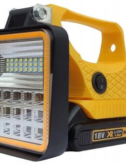 ARBEITSLEUCHTE FÜR DEWALT 18V BATTERIE-Taschenlampe Baulampe Baustrahler - Wuppertal