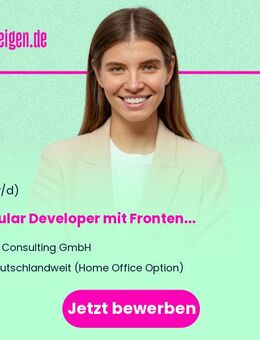 Angular Developer (m/w/d) mit Frontend Fokus - Berlin Mitte