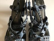 Blaue Clockhouse-Sandalen/Highheels, neuwertig, Größe 37-38, 15 Euro (noch ohne Versandkosten) - Mannheim