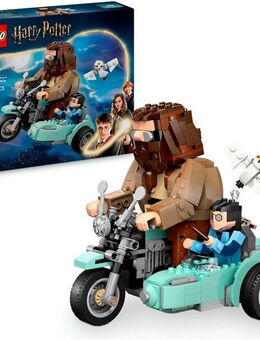 LEGO® Hagrids und Harrys Motorradtour (76443), LEGO Harry Potter™ Konstruktionsspielsteine, (617 St), Made in Europe
