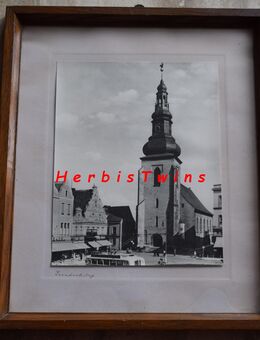 Original-Photographie Insterburg/Tschernjachowsk LUTHERKIRCHE - Ochsenfurt