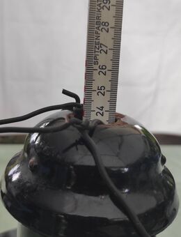 Bauhaus Design Werkstattlampe Emaille Vintage - Halbe