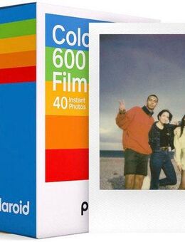 Polaroid Sofortbildfilm 600 Color Film 8x, 8 (Packung 40-St)