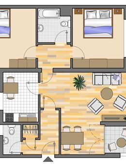 3-Zimmer-Wohnung in Gelsenkirchen Neustadt - Gelsenkirchen