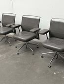 Postmodern AC2 Leder Sessel Bürostuhl Antonio Cittero Vitra Stuhl in 22303