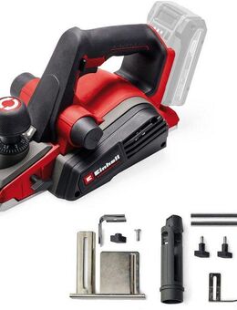 Einhell Akku-Elektrohobel TP-PL 18/3 Li BL - Solo, Hobelbreite: 82 in mm, Mitglied der Power X-Change Familie, ohne Akku