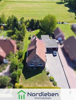 Gepflegtes Einfamilienhaus mit Weitblick ins Grüne - ruhig & zentral - Ostrhauderfehn