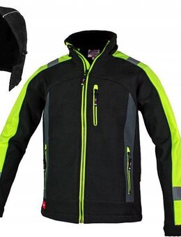 SOFTHELL ARBEITSJACKE mit abnehmbarer Kapuze – Reflektierende Arbeitsjacke für optimale Sicherheit und Komfort - Wuppertal