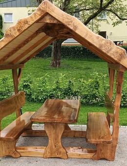 Gartenlaube - Gartenpavillon - Überdachte Sitzgruppe. Urig und Einzigartig - Bühl