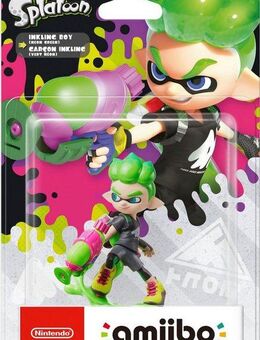Nintendo Switch Spielfigur amiibo Splatoon Inkling Junge (Neon-Grün)