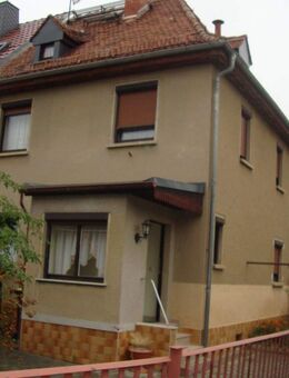 Solides Einfamilienreihenendhaus mit Nebengelass in ruhiger Siedlungslage von Crimmitschau - Crimmitschau