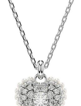 Swarovski Kette mit Anhänger Idyllia E Heart Herz, mit Swarovski® Kristall - mit Swarovski® Perle