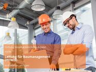 Leitung für Baumanagement (m/w/d) - Frankfurt (Main)