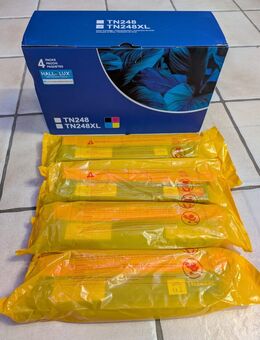 Halu‑Lux Brother TN‑248/TN‑248XL Toner CMYK – NEU & OVP – 4er-Set - Grevenbroich