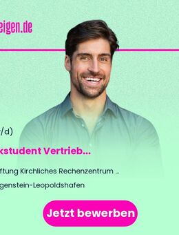 Werkstudent Vertrieb (m/w/d) - Eggenstein-Leopoldshafen