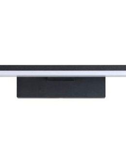 EGLO Spiegelleuchte PANDELLA 1 Wandlampe, Badezimmerlampe, schwarz, weiß, IP44, LED wechselbar, Neutralweiß, LED, Bad, Badezimmer, klassisch, modern, minimalistisch, 40x12x4cm