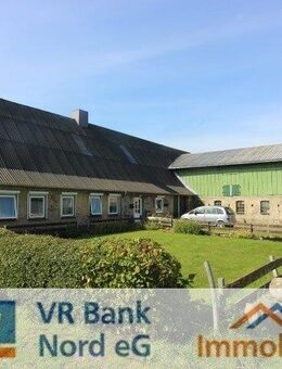 Resthof (in Vermietung) mit diversen Nebengebäuden und kleiner Hauskoppel - Ahrenviölfeld
