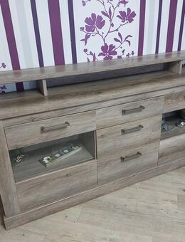 Großes Sideboard mit Aufsatz 205cm - Schubladen defekt - Bandelin