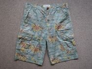 Tivo Roxx Tropical Hawaiian Floral Blumen Cargo Shorts grün 32 - Niddatal