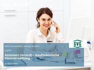 Assistenz (m/w/d) – Kaufmännische Hausverwaltung - München