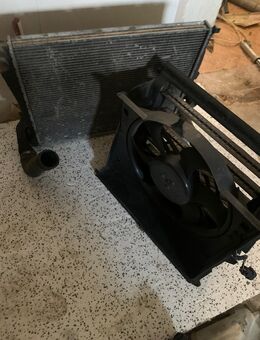 Kühler + Ventilator von BMW e46 320d - Ottrau