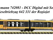 Fleischmann Spur N 742081 Dieseltriebzug 642 Regiojet - Digital - Neu in OVP - Fahrdorf