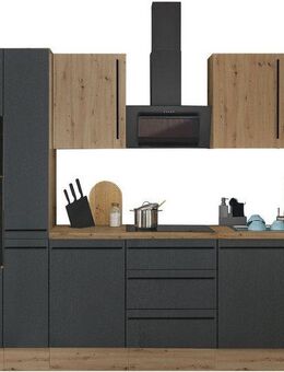 KOCHSTATION Küchenzeile Florida, Breite 300 cm, wahlweise mit E-Geräten,Softclose für Türen/Schubkästen