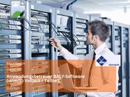 Anwendungsbetreuer BALY-Software (w/m/d) Vollzeit / Teilzeit - Erfurt