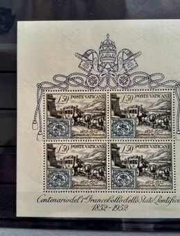 VATIKAN- Briefmarken - Postfrischer- Block 1 von 1952 zu verkaufen - Bremen