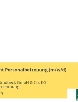 Werkstudent Personalbetreuung (m/w/d) - Metzingen