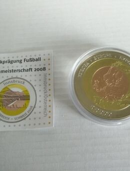 Gedenkprägung Fußball EM 2008 - Rees