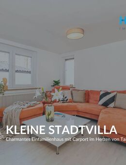 KLEINE STADTVILLA - Charmantes Einfamilienhaus mit Carport im Herzen von Tamm - Tamm