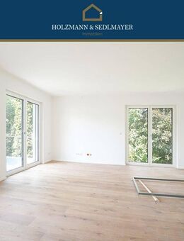 ***Reserviert*** Ihr neues Zuhause in Wohlfühllage: Energieeffiziente 2-Zi.-Neubau-Whg. mit Garten am Hofberg - Landshut