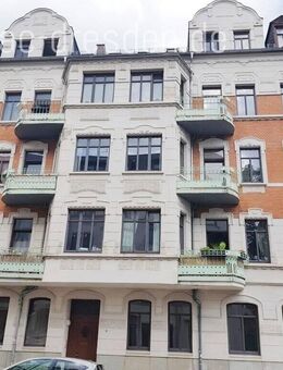 Gemütliche 2-Raum-Wohnung mit Balkon und EBK im kernsanierten Gründerzeithaus im Lutherviertel - Chemnitz
